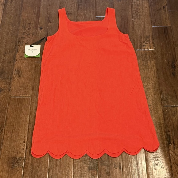 Kate Spade X Target Dresses & Skirts - NWT Kate Spade Target Sleeveless Red Dress with Scalloped Hem size XS